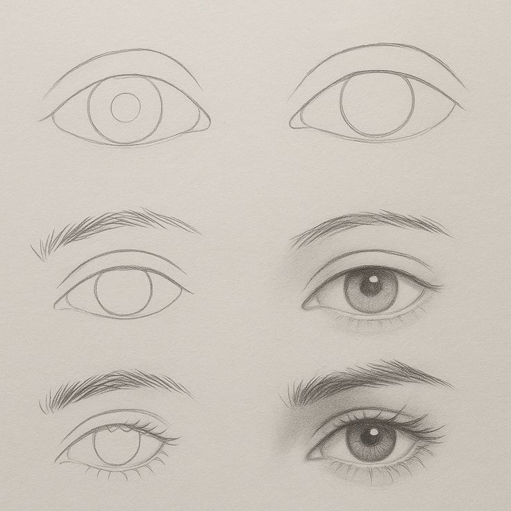 Como Desenhar olhos realistas a lápis