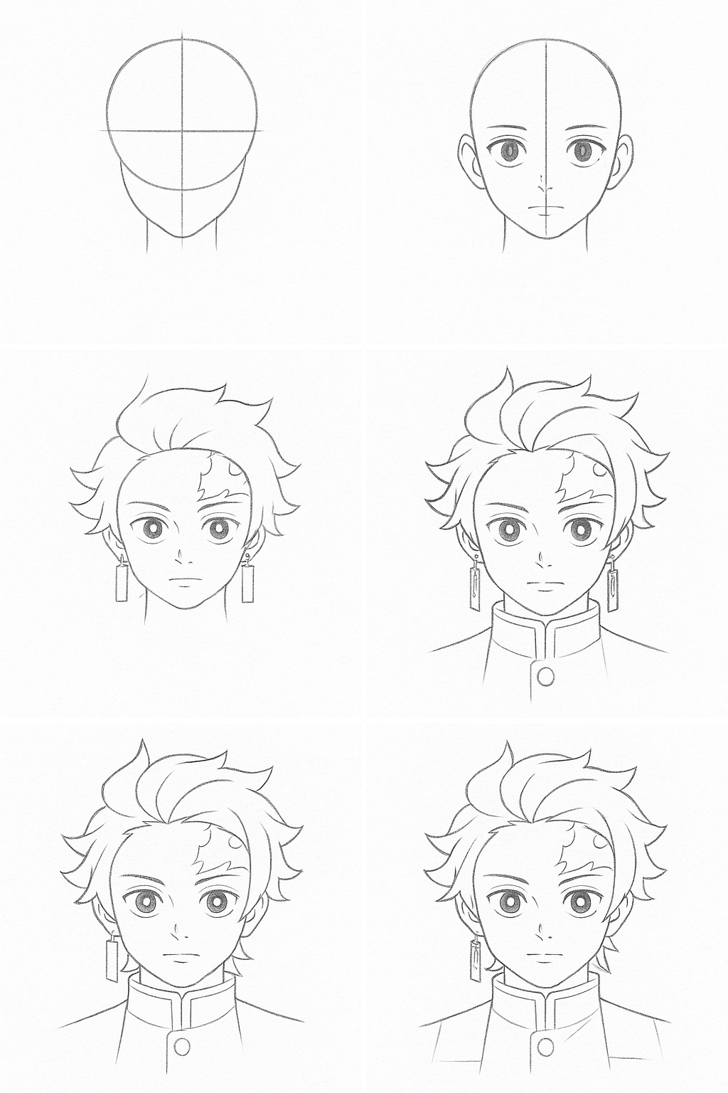 Como Desenhar o Yuji Itadori