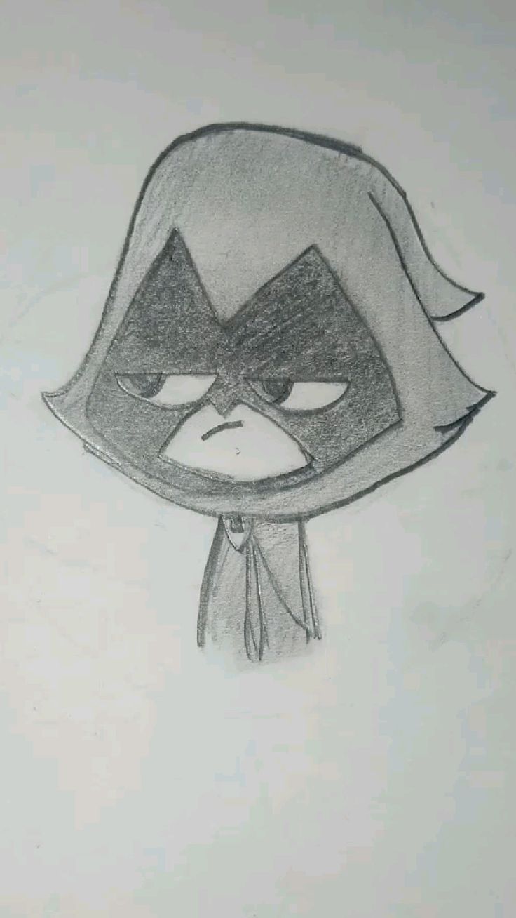 Desenho a Lápis: Ravena Estilo Chibi