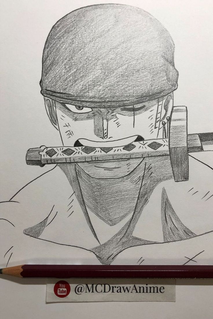 Desenho de Anime para Desenhar de personagem com espada