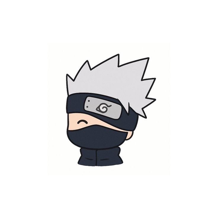Desenho de Anime para Desenhar do personagem ninja fácil e bonito