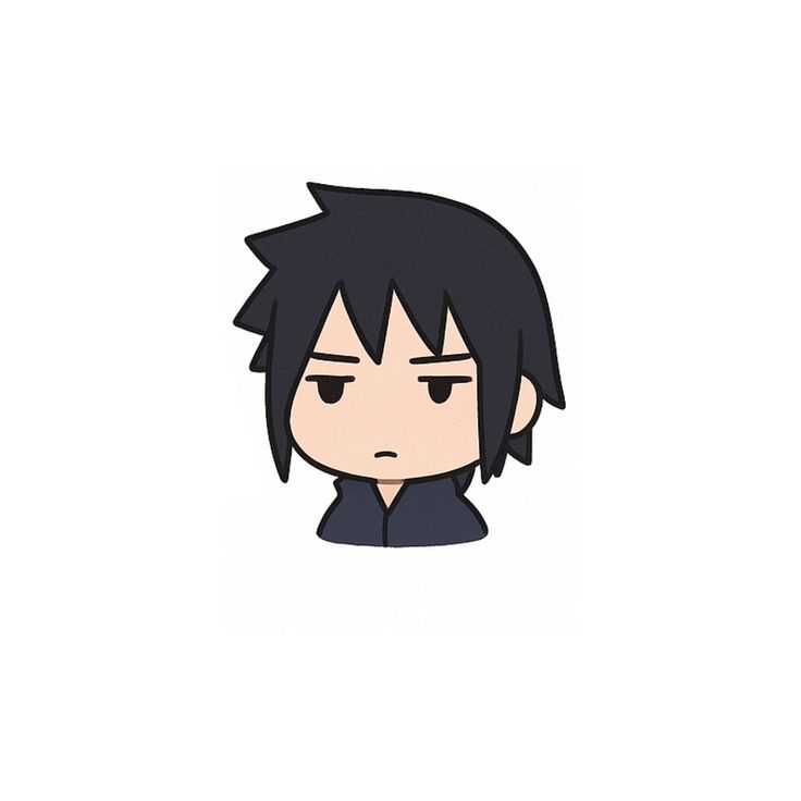 Desenho de Anime para Desenhar do Sasuke