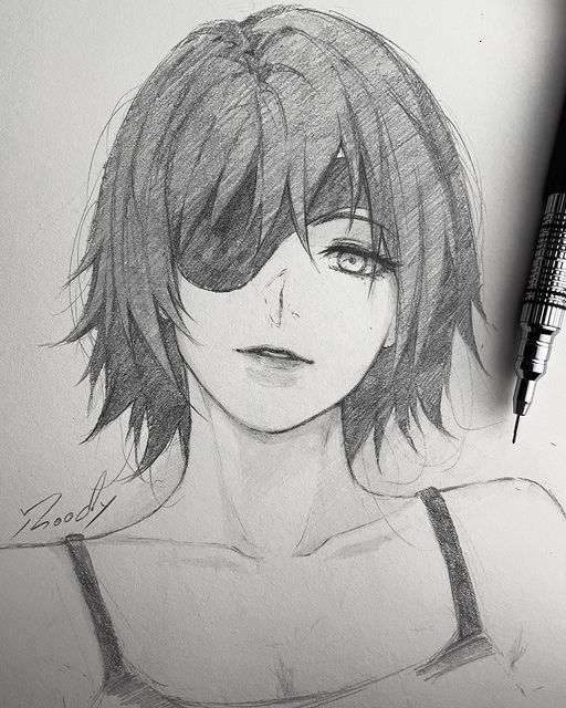 Desenho de Anime para Inspirar Projetos de Arte