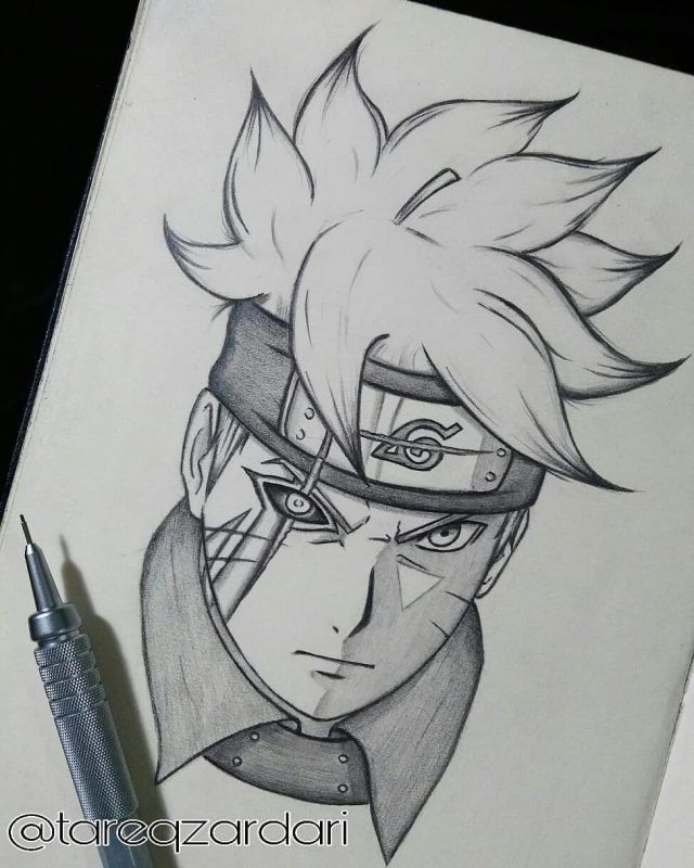 Desenho de Anime para Desenhar de personagem com cabelo loiro