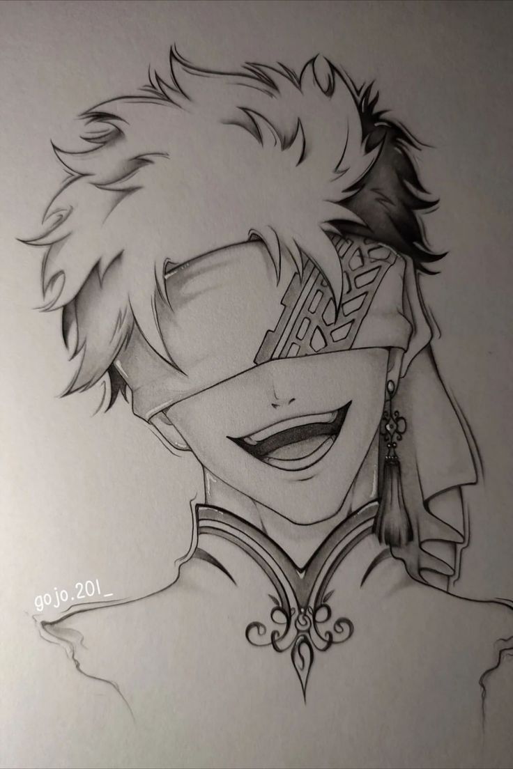 Desenho de Anime para Desenhar de personagem estilo bonito