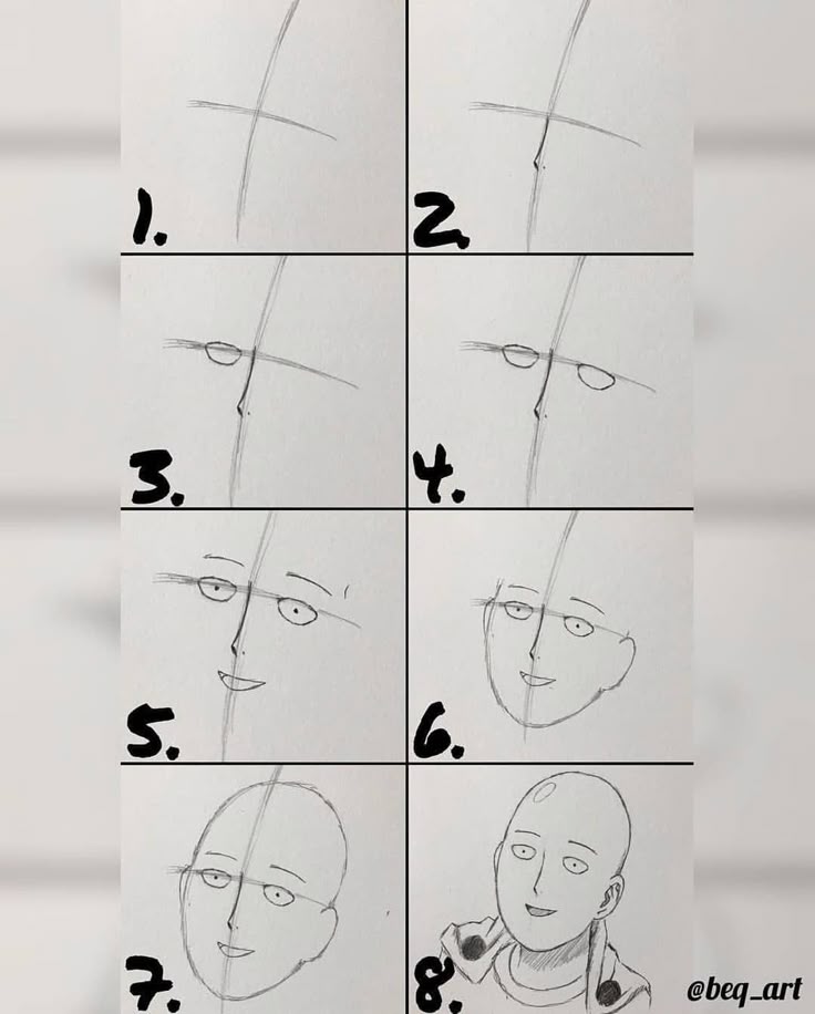 Desenho de Anime para Desenhar passo a passo fácil e bonito