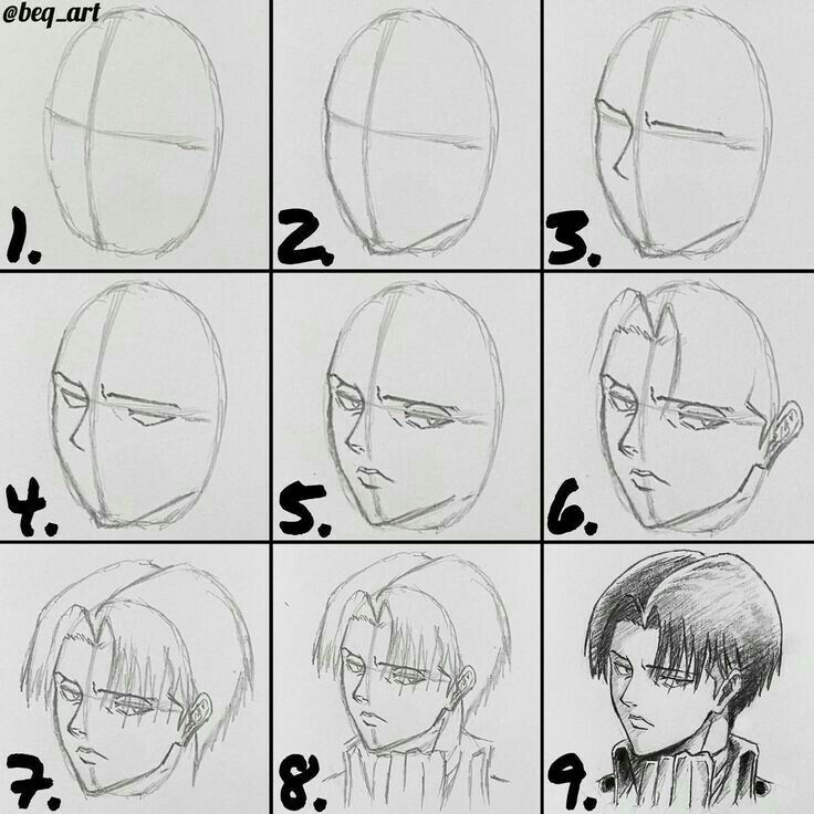 Desenho de Anime para Desenhar passo a passo de personagem