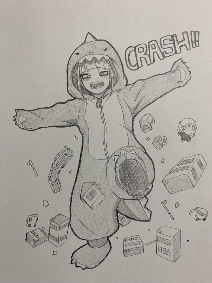 Desenho de Anime para Desenhar de personagem divertida fácil bonito