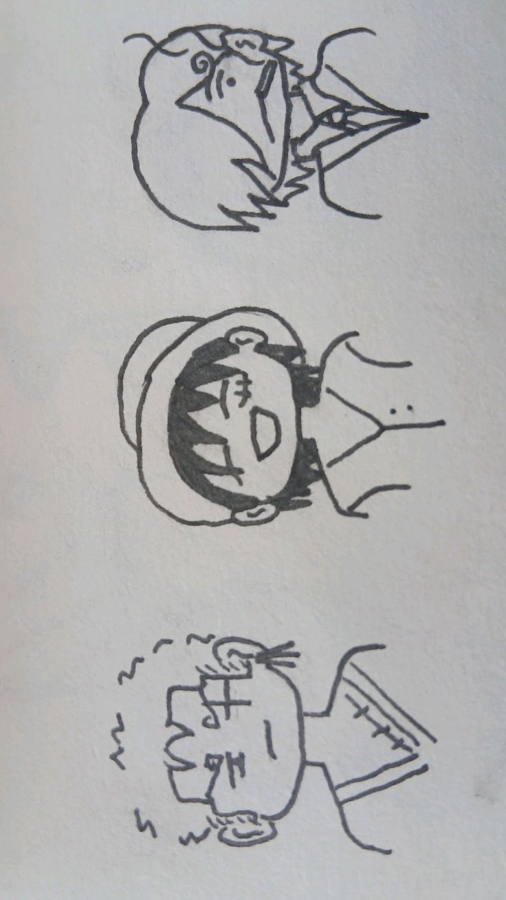 Desenho de Anime para Desenhar de personagens sorrindo fácil e bonito