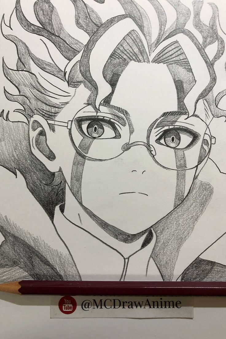 Desenho de Anime para Desenhar de personagem com óculos bonito