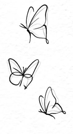 Desenho de Borboleta: Borboletas Simples para desenhar
