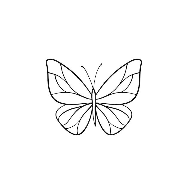 Desenho de Borboleta: Design Realista a Lápis para desenhar