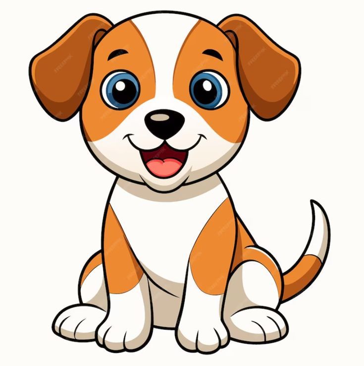 Desenho de Cachorro: Cachorro Fofo para desenhar