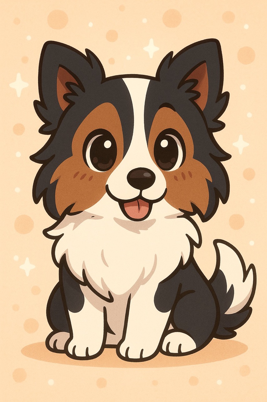 Desenho de Cachorro: Cachorro Fofo para desenhar