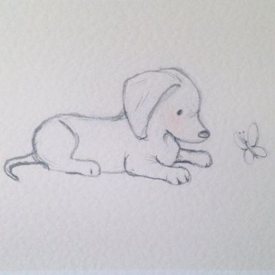 Desenho de Cachorro: Cachorro Dachshund para desenhar