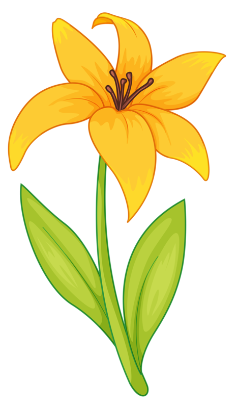 Desenho de Flores: Flor Amarela para desenhar