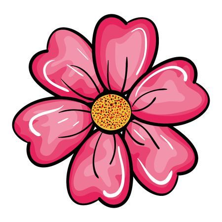 Desenho de Flores: Flor Rosa para desenhar
