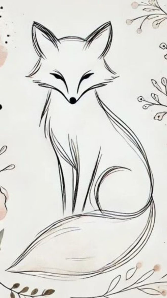 Desenho de Gato: Gato Simples e Fofo para desenhar
