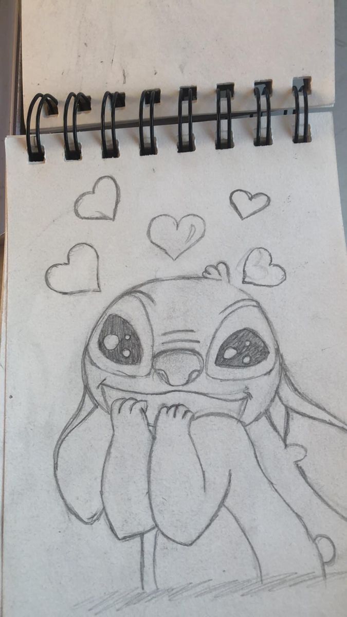 Desenho para Desenhar no Caderno de um personagem fofo