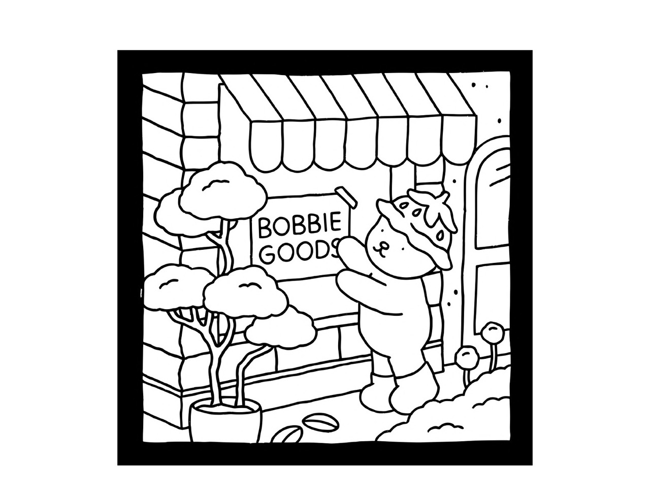 Desenho Bobbie Goods de loja para imprimir