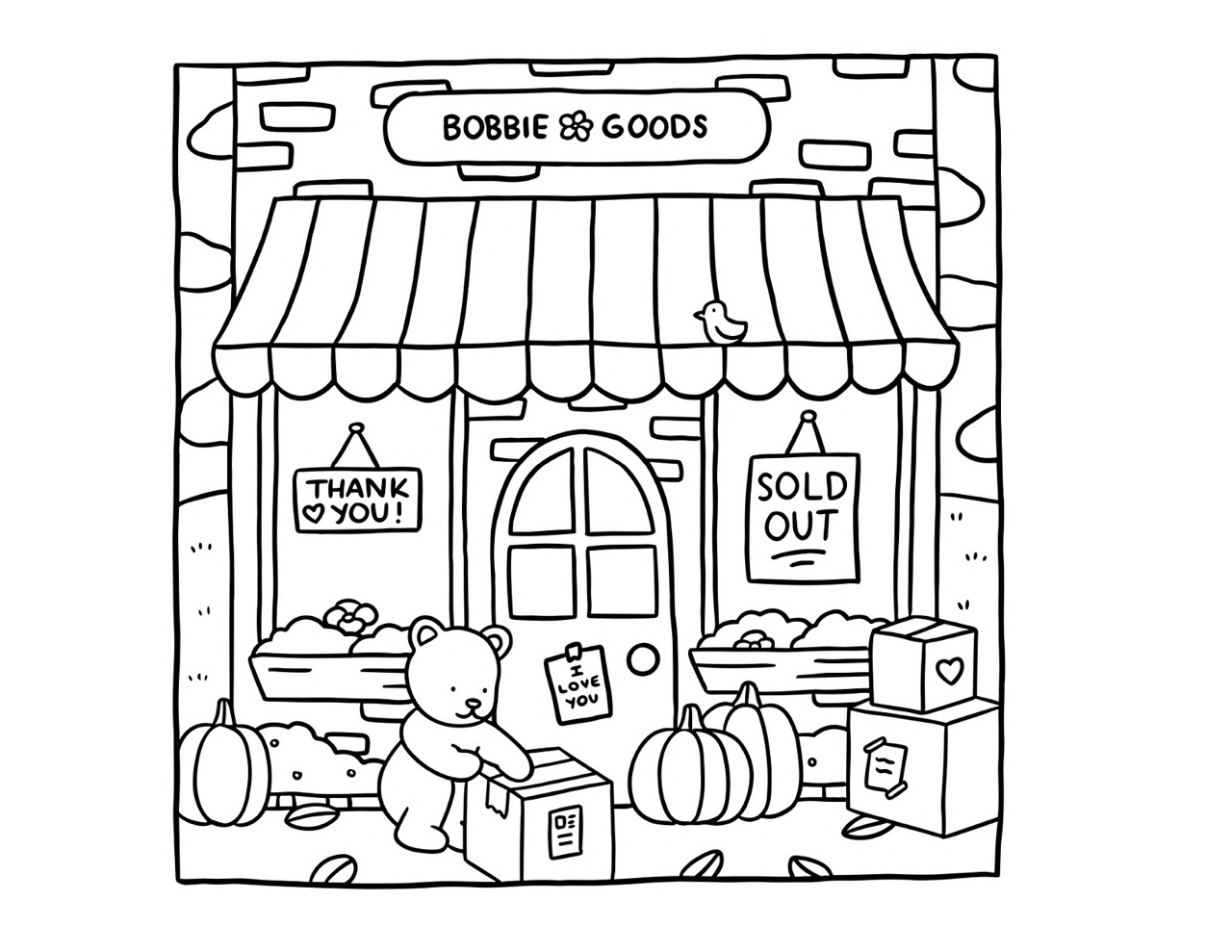 Desenhos Bobbie Goods para Colorir e Imprimir Desenhos Bobbie Goods para Colorir e Imprimir