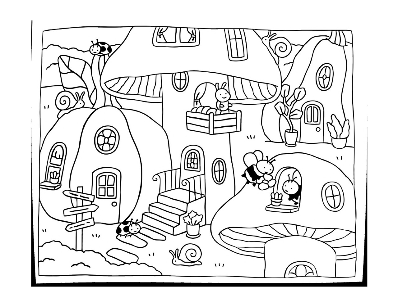 Desenhos Bobbie Goods Criativos para Colorir e Imprimir