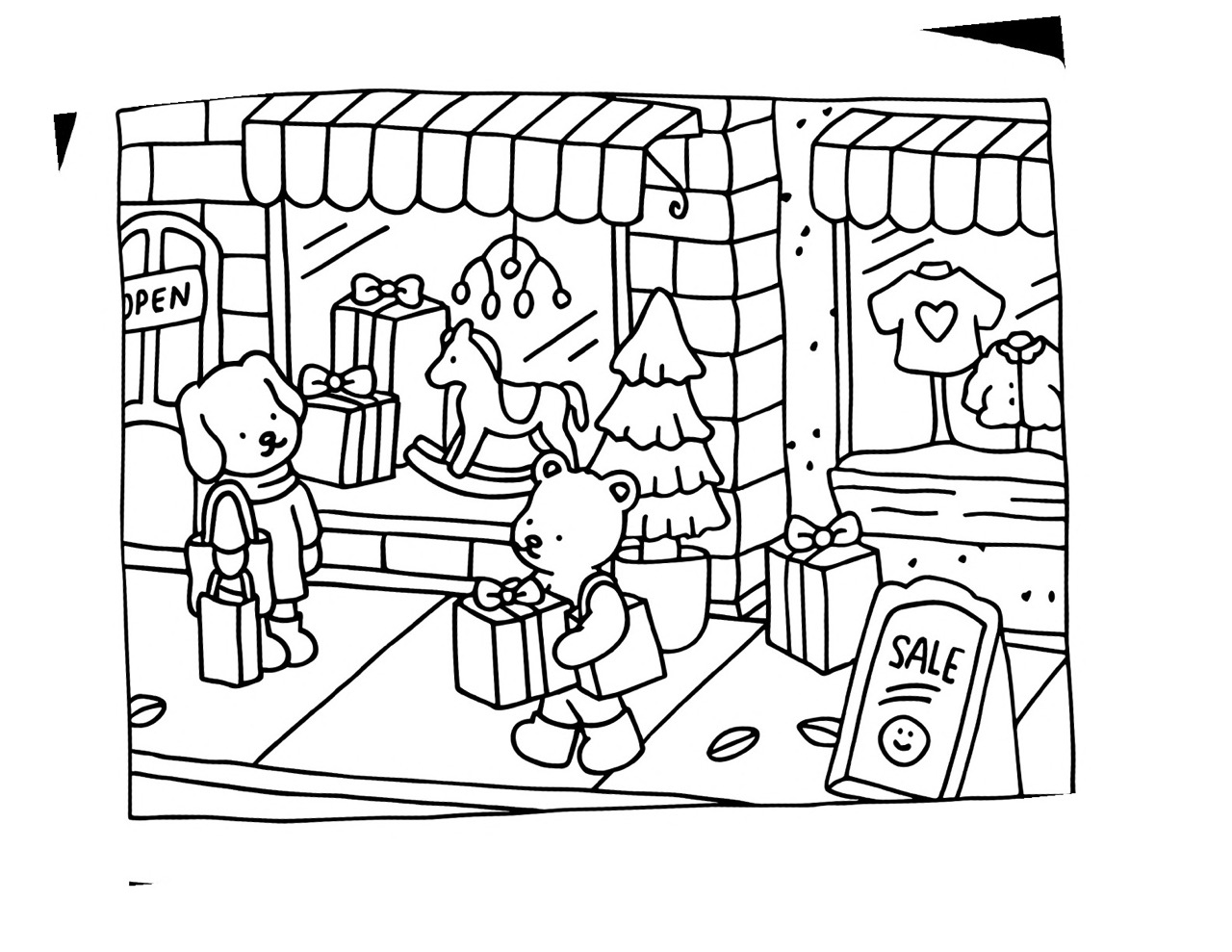 Desenhos Bobbie Goods de Animais para Colorir e Imprimir