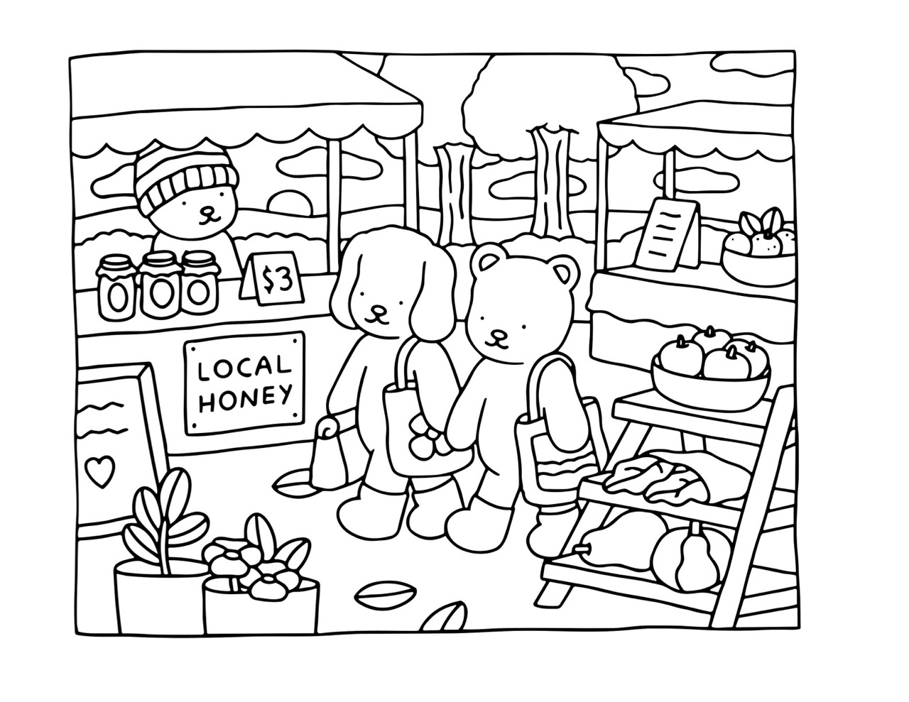 Desenho Bobbie Goods de feira para imprimir