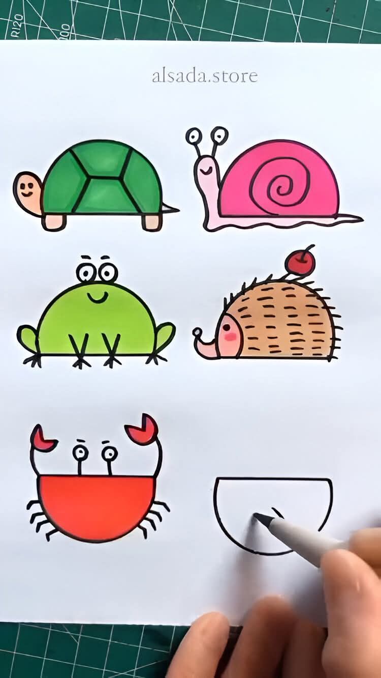 Desenhos Fáceis: Como desenhar animais fofos a lápis