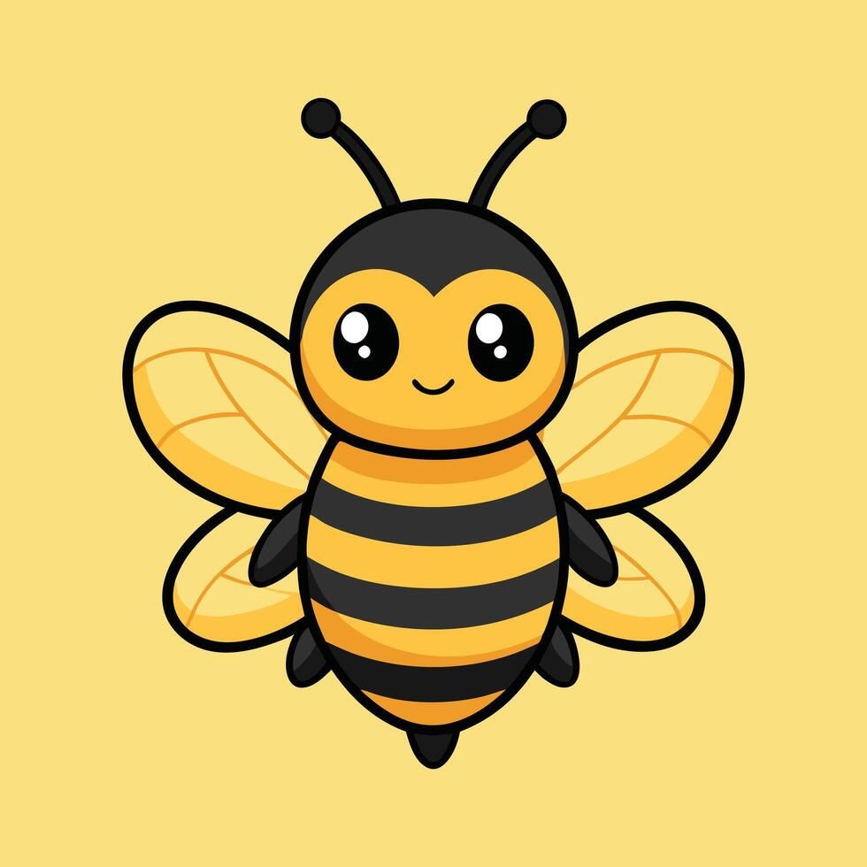 Desenhos de Abelha Abelha fofa simples e realista para desenhar