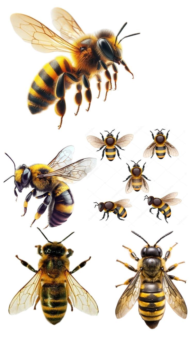 Desenhos de Abelha: Abelha realista e fofa para desenhar