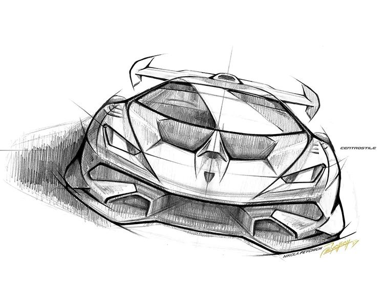 Desenho de Carro: Esportivo realista para desenhar