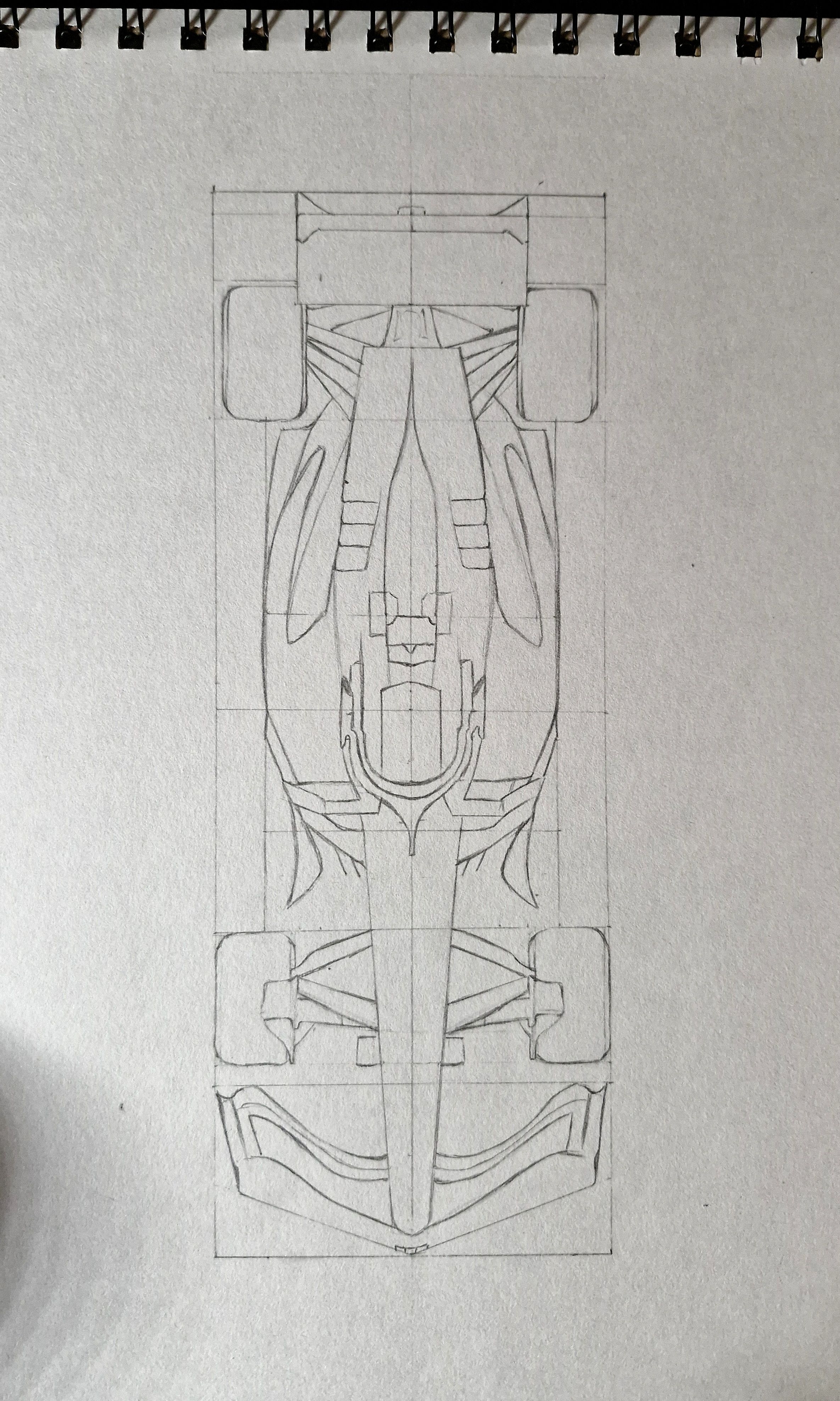 Desenho de Carro: Carro de corrida a lápis fácil
