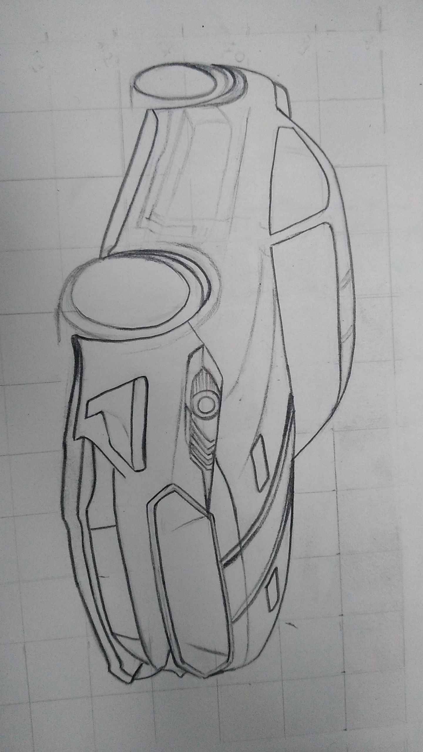 Desenho de Carro: Carro a lápis simples para desenhar