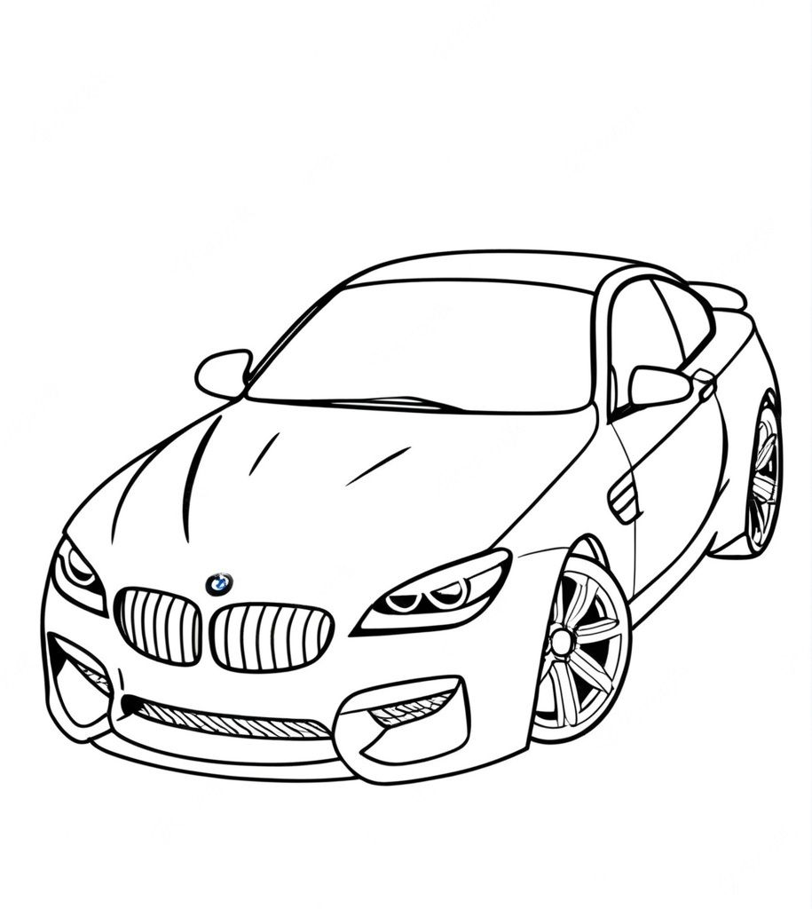 Desenho de Carro: Carro realista fácil de desenhar