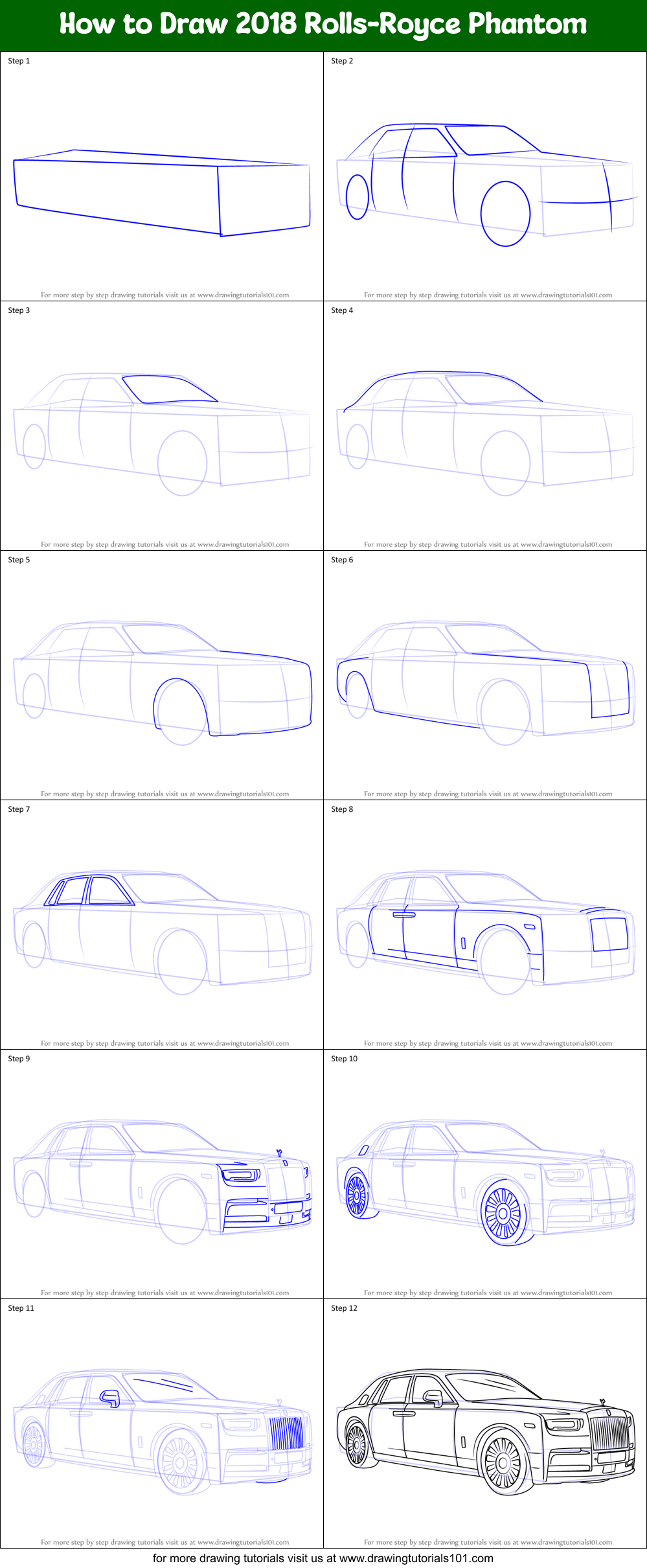 Desenho de Carro: Carro a lápis passo a passo fofa