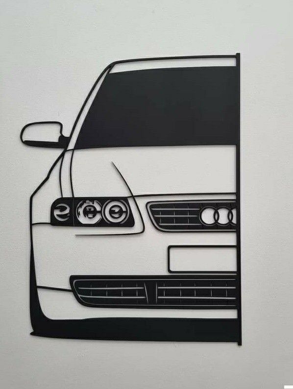 Desenho de Carro: Carro moderno simples a lápis