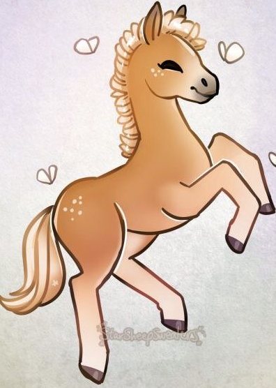 Desenhos de Cavalo: Cavalo fofo e realista para desenhar