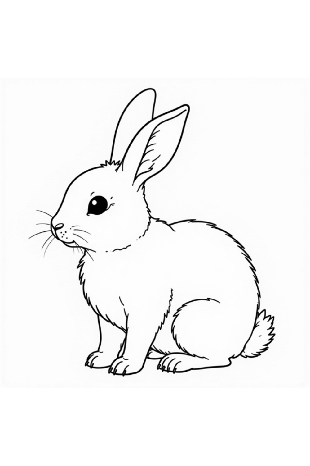 Desenho de Coelho: Fofa ilustração para desenhar