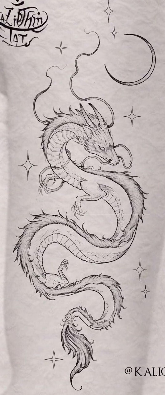 Desenho de Dragão: Dragão fofo para desenhar a lápis