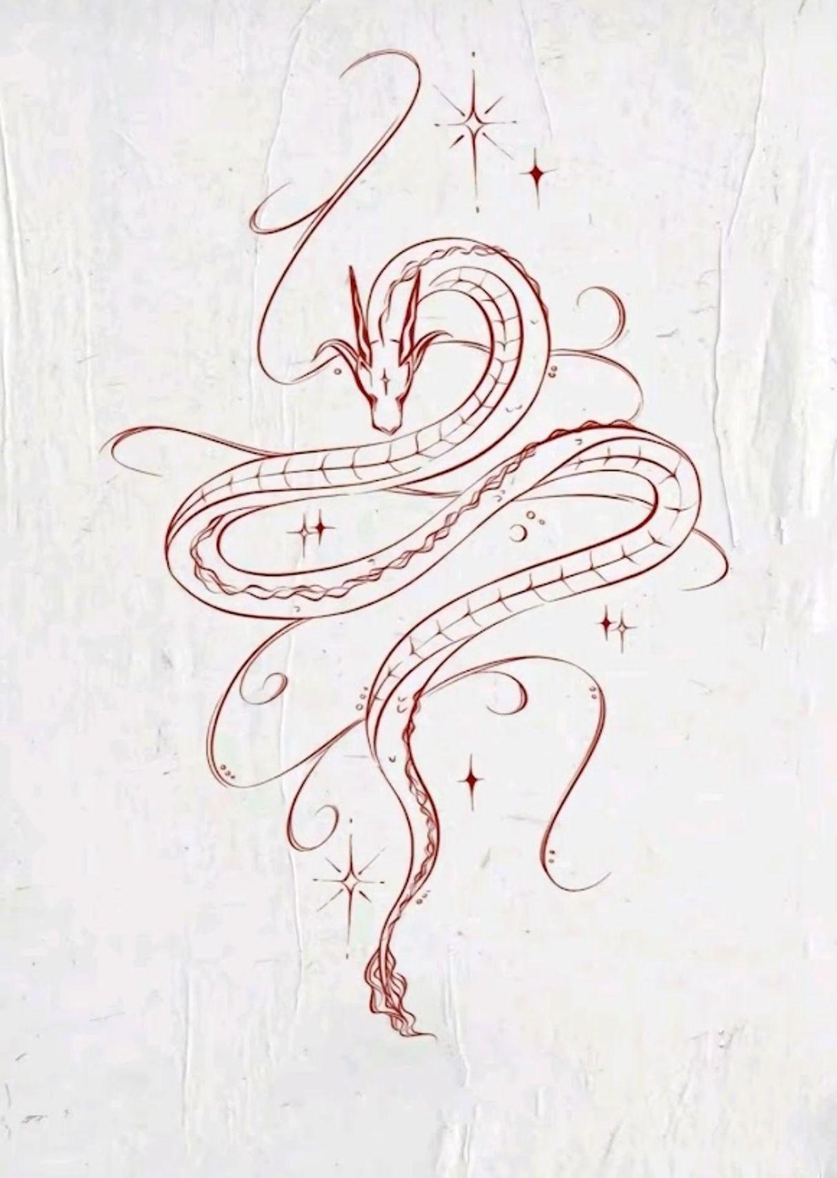 Desenho de Dragão: Dragão simples e fofo para desenhar