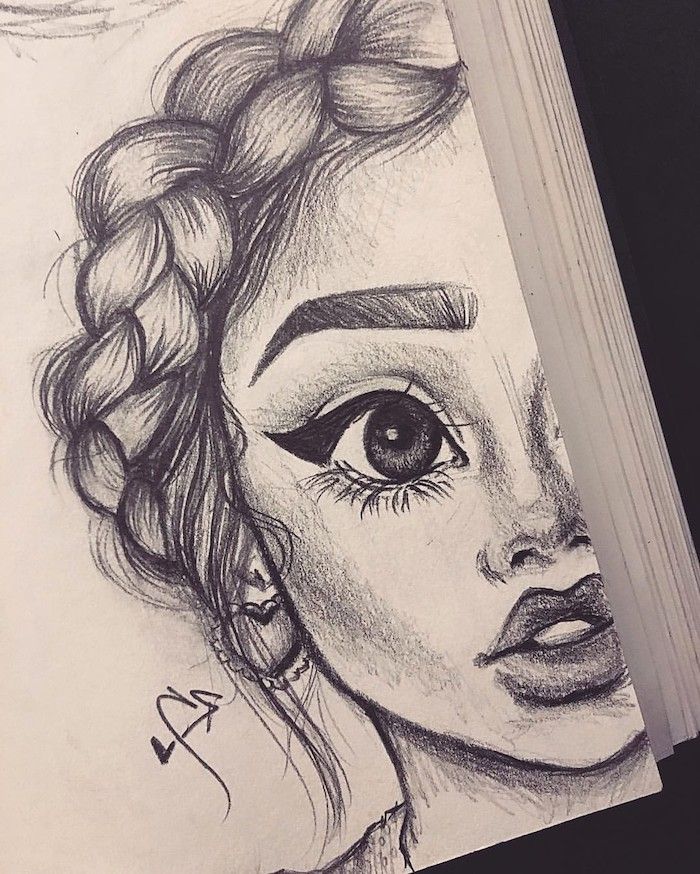 Desenho de Olho: Olho grande e realista para desenhar