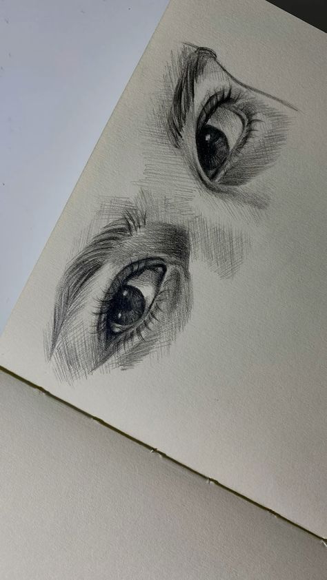 Desenho de Olho: Olhos realistas a lápis para desenhar