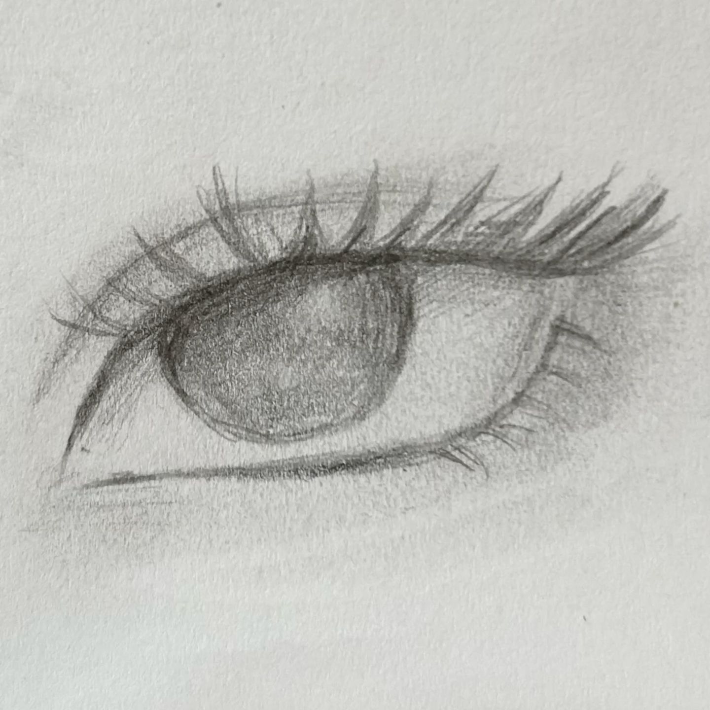 Desenho de Olho: Olho realista a lápis para desenhar