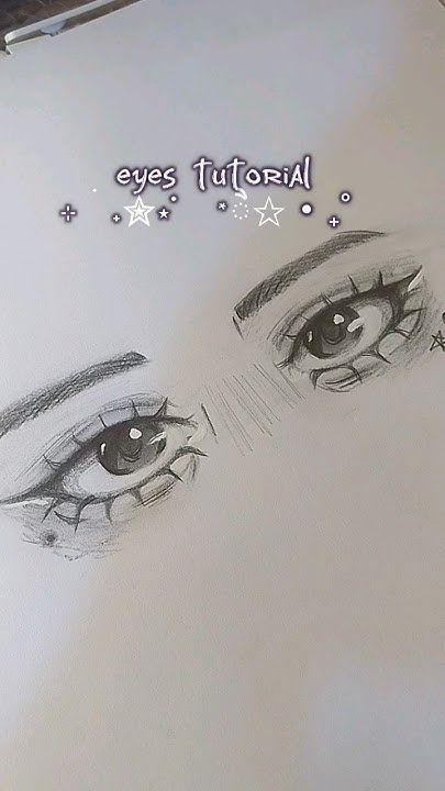 Desenho de Olho: Olhos realistas a lápis para colorir