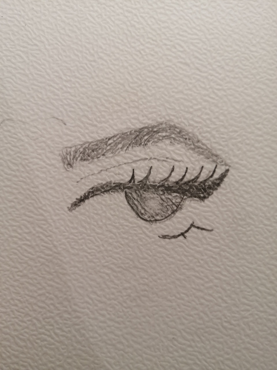 Desenho de Olho: Olho realista a lápis para desenhar