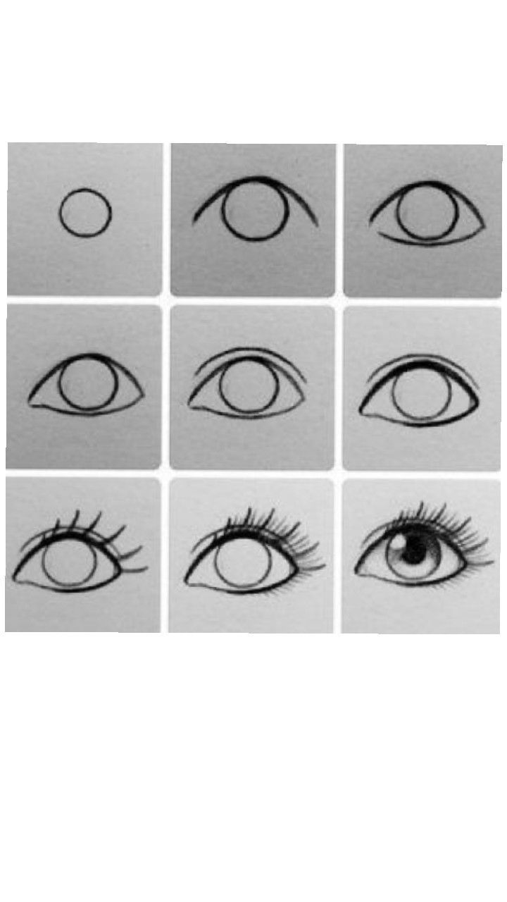 Desenho de Olho: Vários estilos de olhos para desenhar