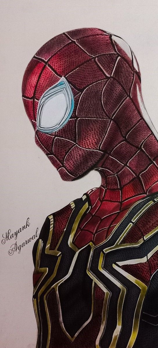 Desenhos do Homem Aranha: Homem Aranha estilizado para desenhar