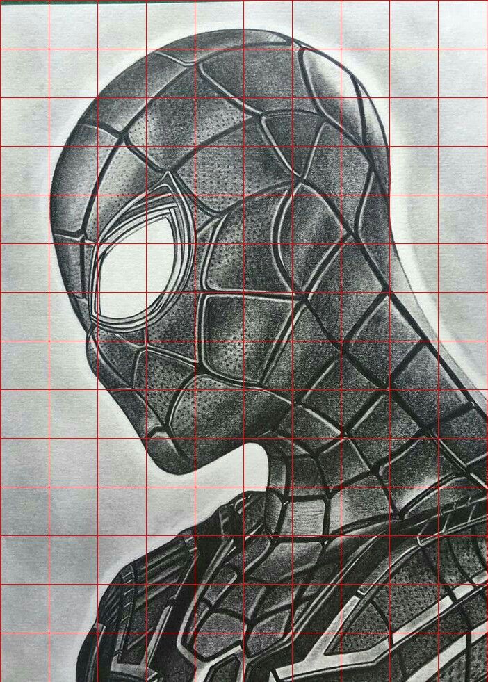 Desenhos do Homem Aranha: máscara do Homem Aranha para desenhar