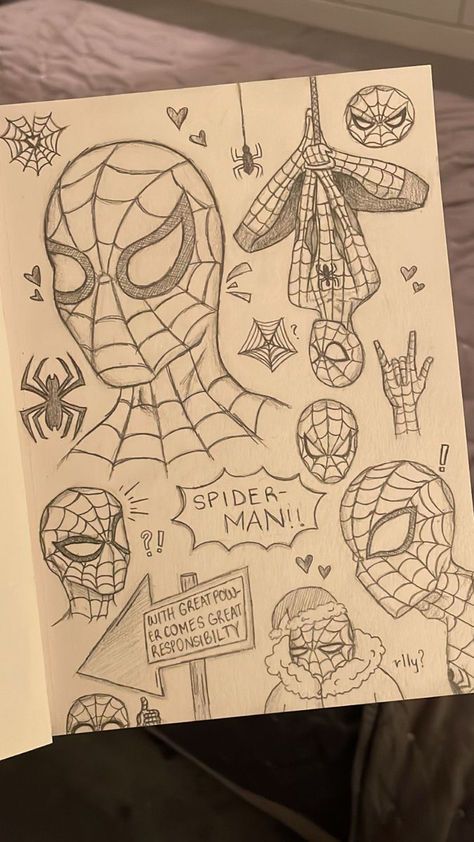 Desenhos do Homem Aranha: vários designs do Homem Aranha para desenhar
